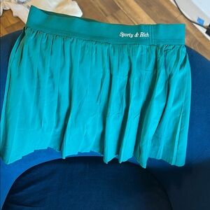 Sporty & Rich Teal Skirt